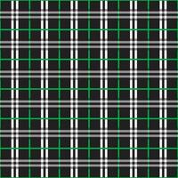 Plaid gingham pattern seamless check texture vector for modern textiles fashion fabric design.