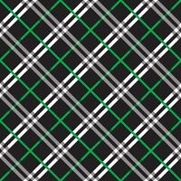 Plaid gingham pattern seamless check texture vector for modern textiles fashion fabric design.