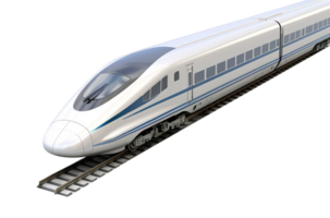 Train png bullet train png electric train png train transparent background AI generated