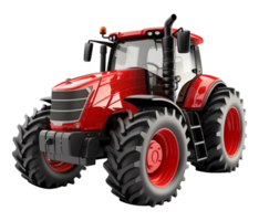 tractor png aislado tractor png tractor agricultura herramientas transparente antecedentes ai generado