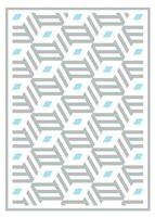 Seamless geometric pattern vector