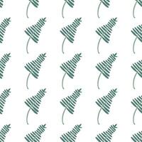 Seamless pattern with leaves monstera vector