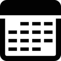 Calendar schedule icon symbol image vector. Illustration of the modern appointment reminder agenda symbol graphic design image. EPS 10 vector