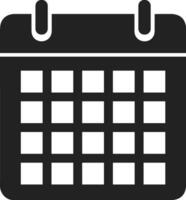 Calendar schedule icon symbol image vector. Illustration of the modern appointment reminder agenda symbol graphic design image. EPS 10 vector