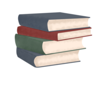 stack van boek illustratie png