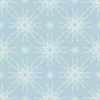 Vector seamless vintage pattern of abstract lace flowers on light grey background