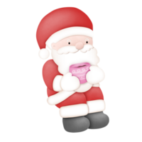 Cute Santa Claus Graphic png