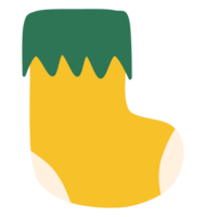 dibujos de Navidad calcetines en varios patrones png