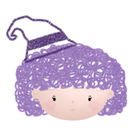 meisje gezicht halloween png