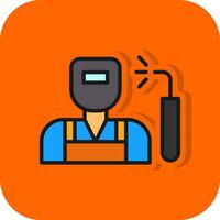 Welder  Vector Icon Design