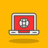 Internet  Vector Icon Design
