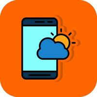 Weather App  Vector Icon Design