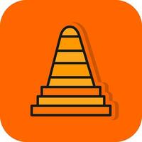 Traffic Cone  Vector Icon Design