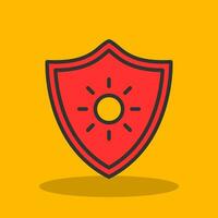 Sun Protection  Vector Icon Design