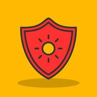 Sun Protection  Vector Icon Design