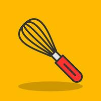 Whisk Vector Icon Design