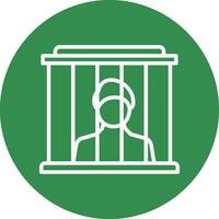 Prisoner Vector Icon Design