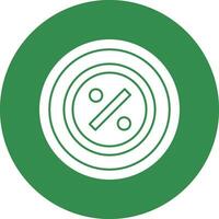 Percentage Vector Icon Design