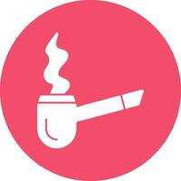 Smoking Pipe Vector Icon Design