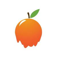 Orange logo design vector