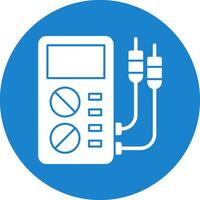 Voltmeter Vector Icon Design