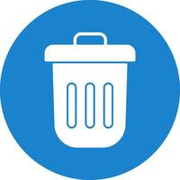 Dustbin Vector Icon Design