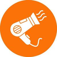 Hairdryer Vector Icon Design