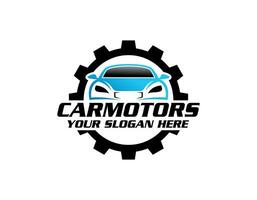 car logo design template vector