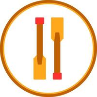 Paddles Vector Icon Design