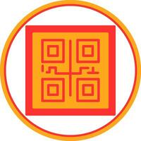 Qr COde Vector Icon Design