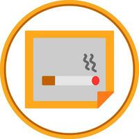 Nicotine Patch Vector Icon Design