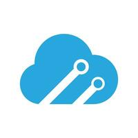 Cloud template vector