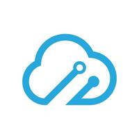 Cloud template vector