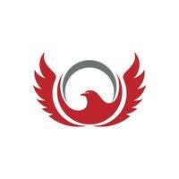 Falcon Logo Template vector