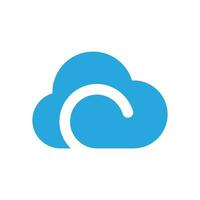 Cloud template vector