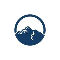 Mountain icon Logo vector