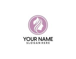 Vector logo design for beauty salon, hair salon, cosmetic