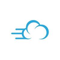 Cloud template vector