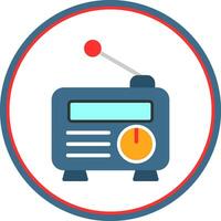 diseño de icono de vector de radio