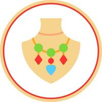 Necklace Vector Icon Design