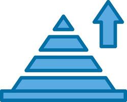 Pyramid CHart Vector Icon Design