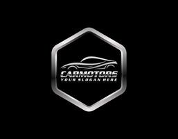 Car Garage Premium Concept Logo Design vector