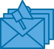 Email Marketing Vector Icon Design