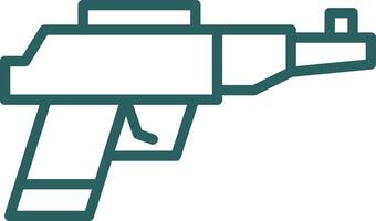 juguete pistola vector icono diseño