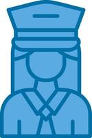 Captain Vector Icon Design