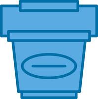 Bucket Vector Icon Design