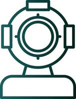 Helmet Vector Icon Design