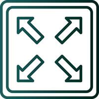 Expand Vector Icon Design