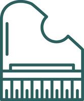 Piano Vector Icon Design