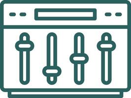 Equalizer Vector Icon Design